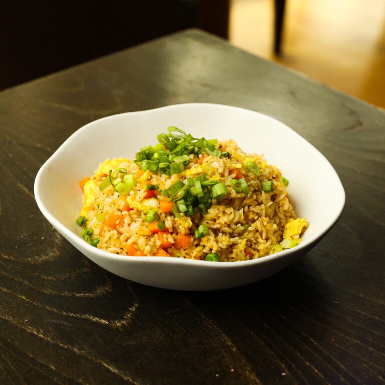 Fried Rice catering tray from ECB in Ridgewood, Queens